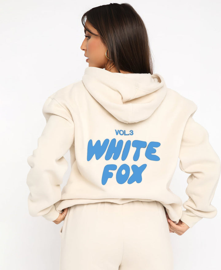 WhiteFox Set | Women’s Hoodie &amp; Jogger Tracksuit Set