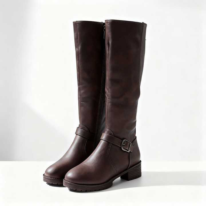 Irene | Women’s Knee High Leather Riding Boots