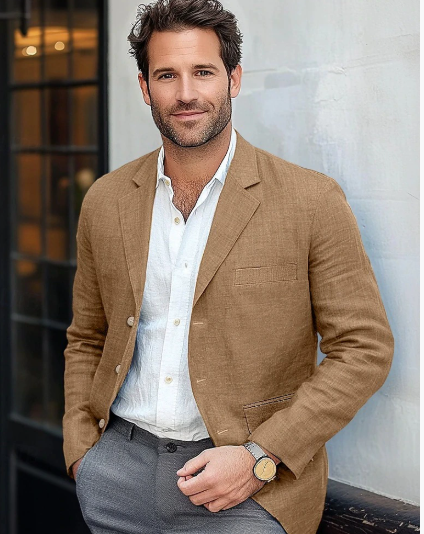 Luvo | Men’s Summer Linen Blazer