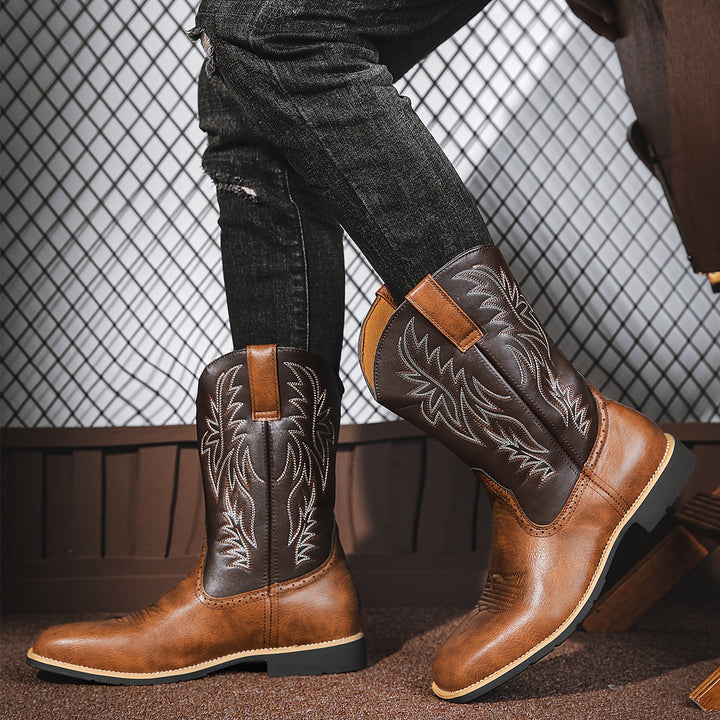 Pheto | Men’s Premium Leather Roper Boots