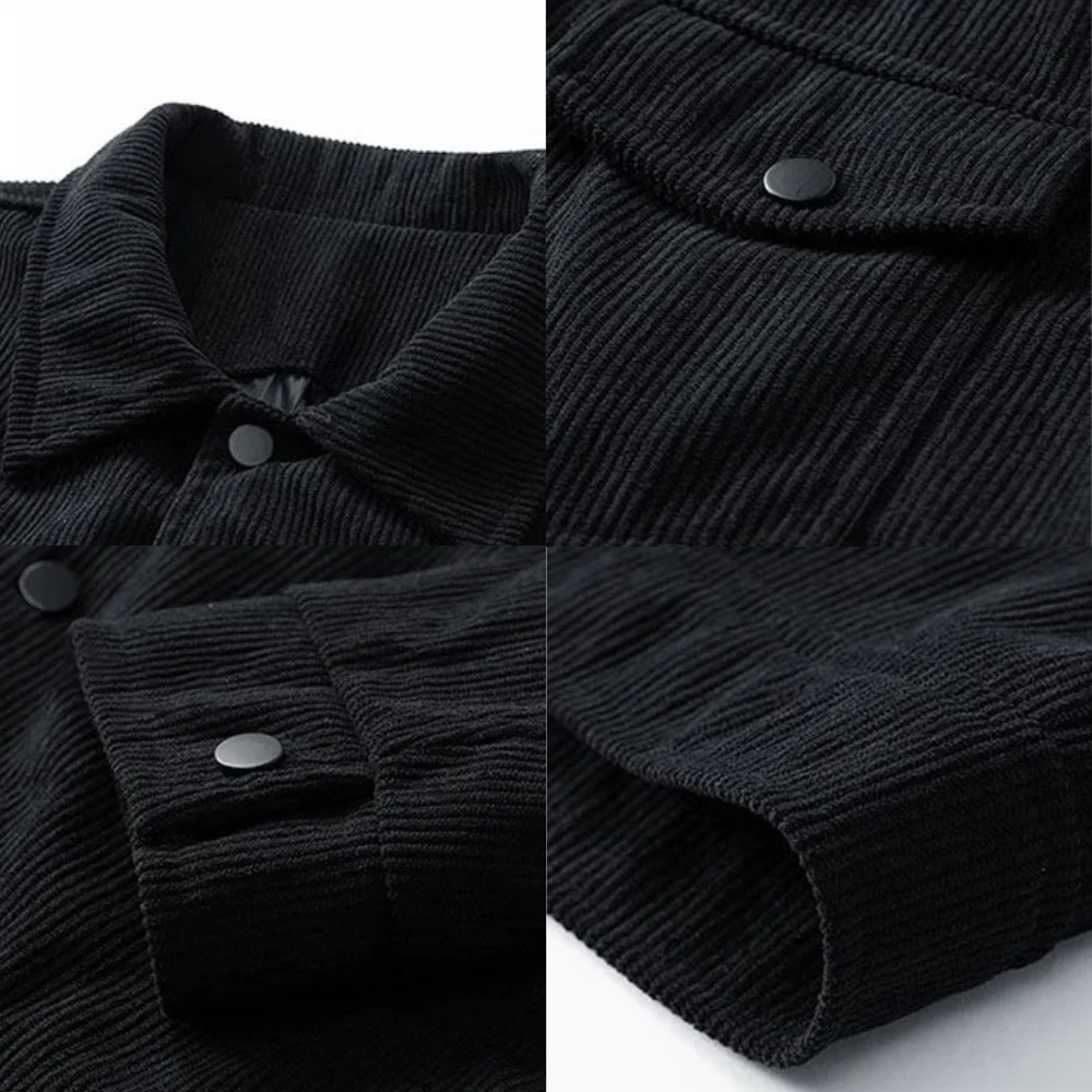 Graham | Men’s Corduroy Snap Front Jacket