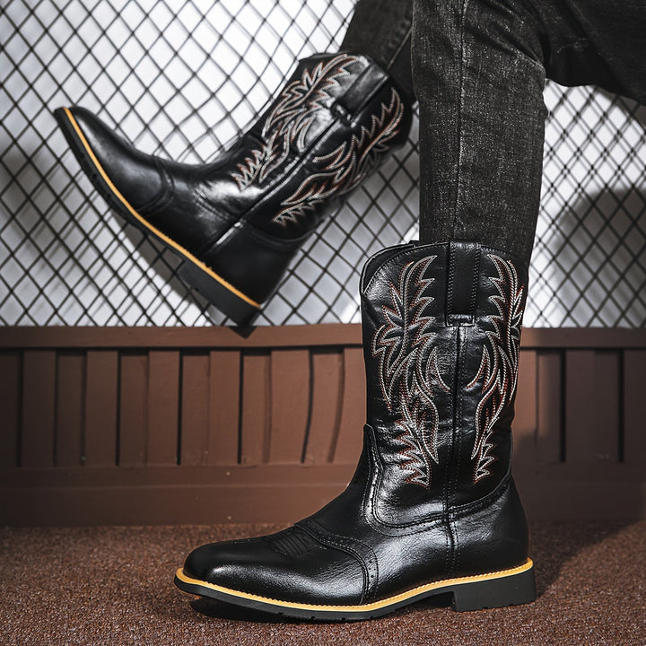 Pheto | Men’s Premium Leather Roper Boots
