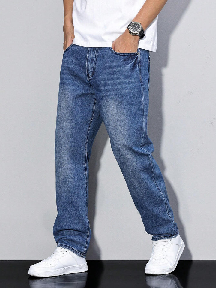 Greg | Men’s Casual Wide Leg Jeans