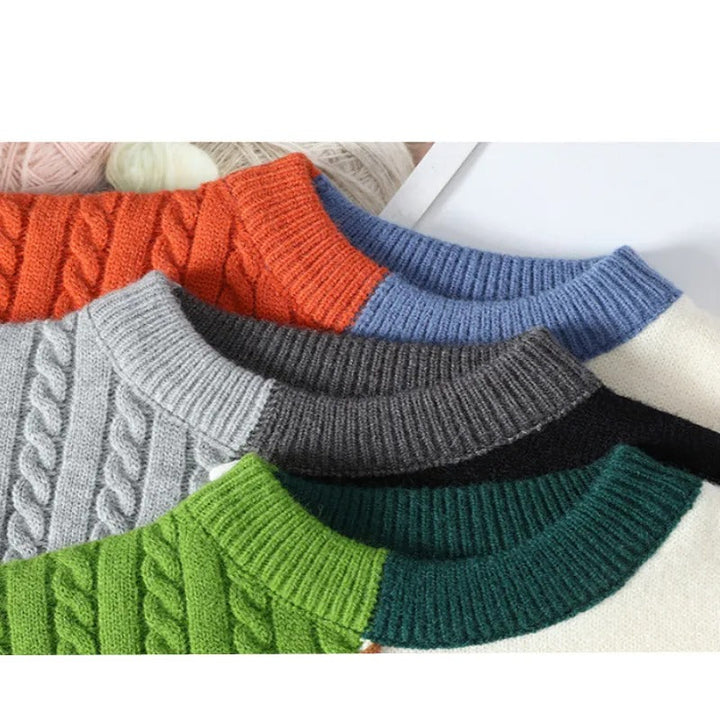 Patrick | Men’s Patchwork Sweater