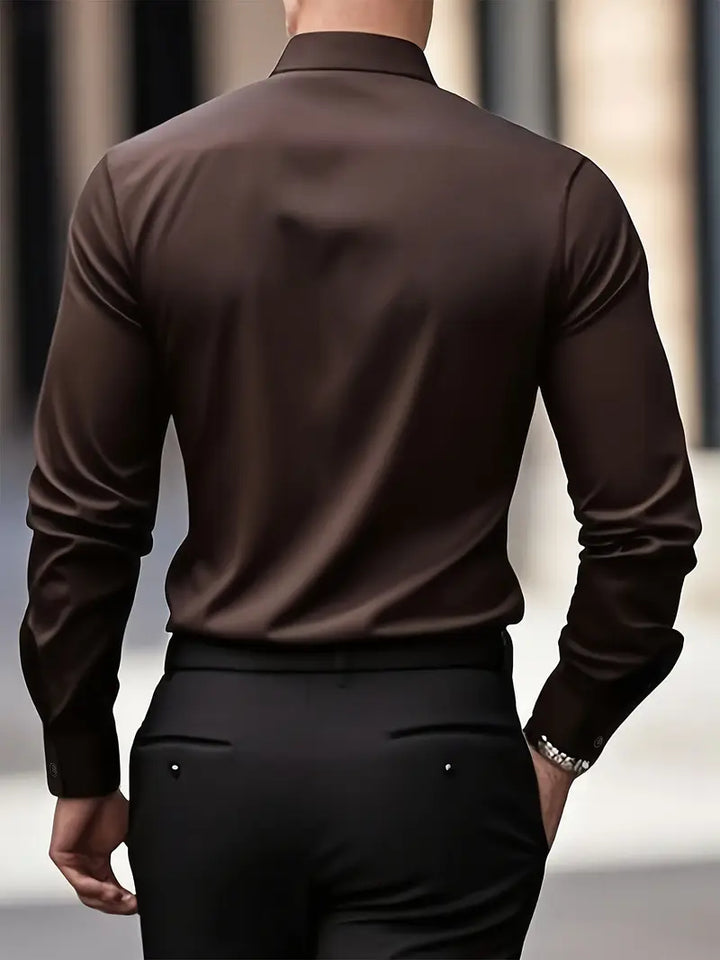 Riconio | Men’s Slim Fit Dress Shirt