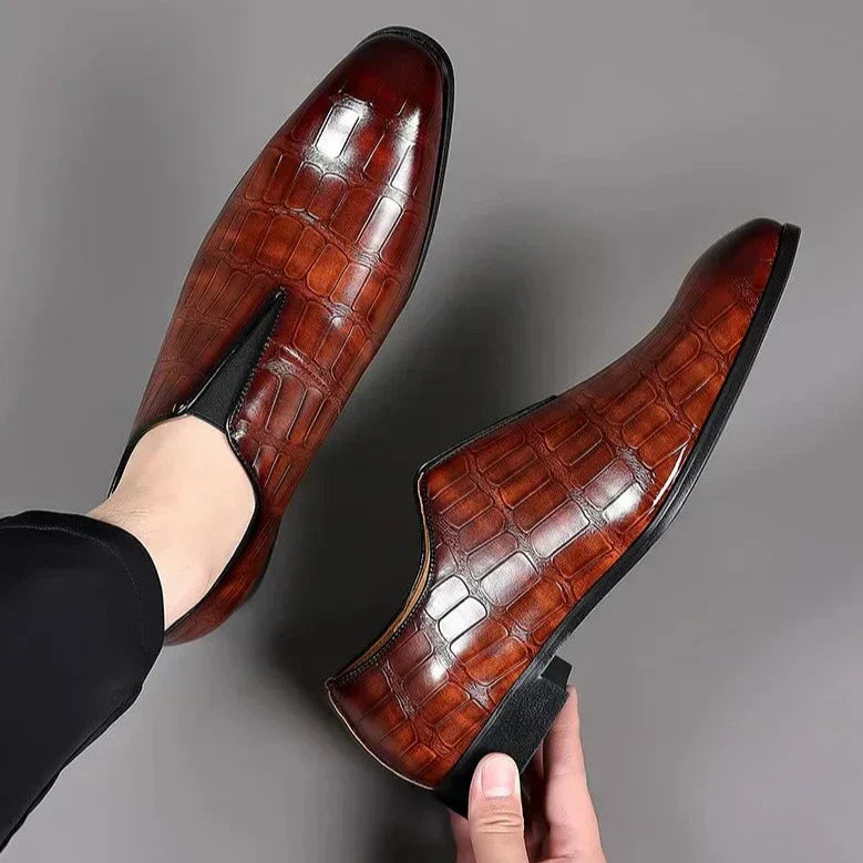 Lamelo | Men’s Leather Orthopedic Slip-On Shoes