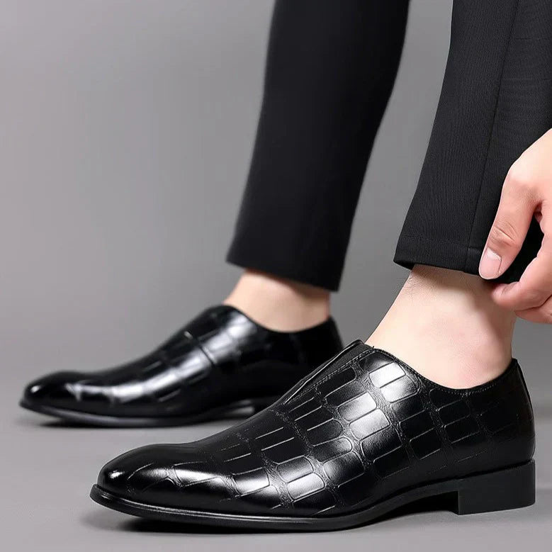 Lamelo | Men’s Leather Orthopedic Slip-On Shoes