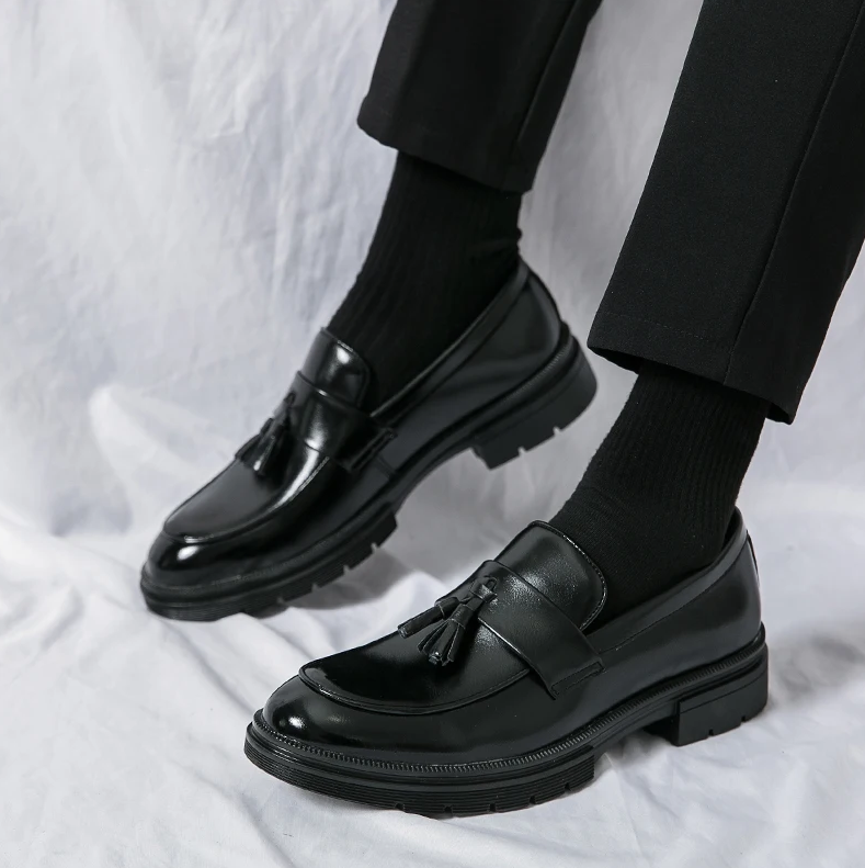 Chon | Men’s Leather Tassel Loafers