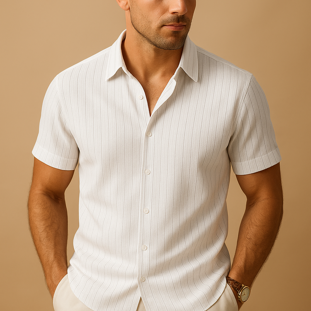 Alveno | Men’s Short-Sleeve Summer Shirt