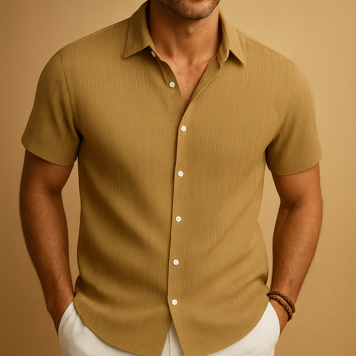 Alveno | Men’s Short-Sleeve Summer Shirt