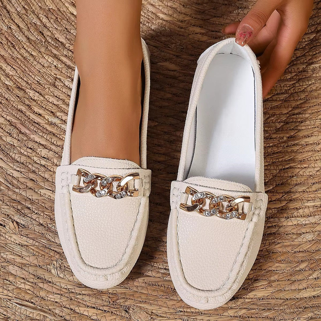 Vincent | Men’s Textured Leather Horsebit Loafers