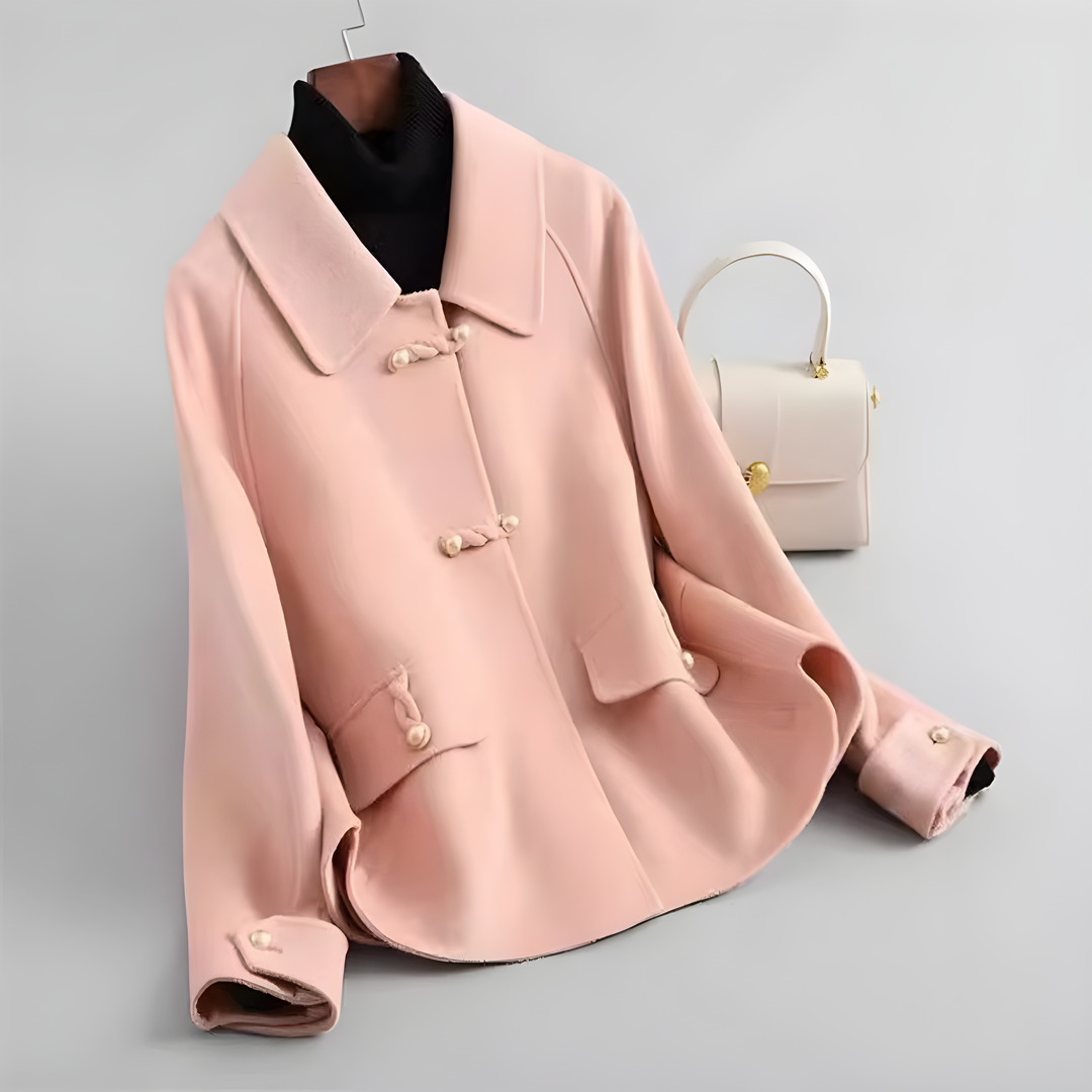 Nancy | Women’s Premium Wool Toggle Coat