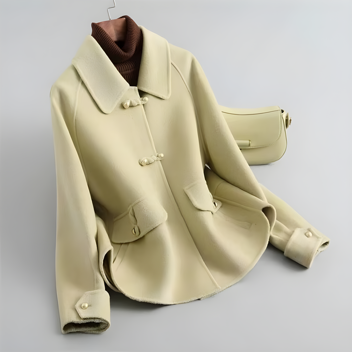 Nancy | Women’s Premium Wool Toggle Coat