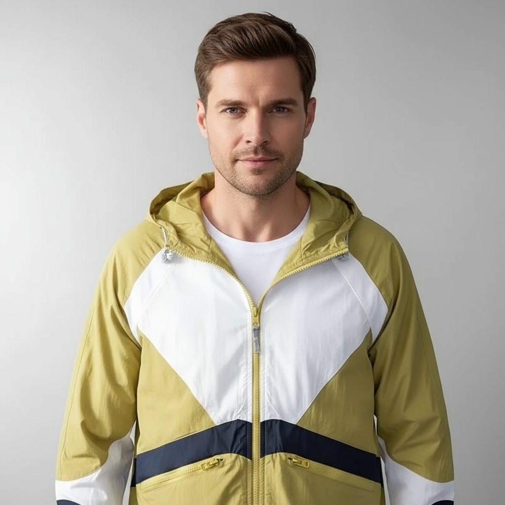 Venturino | Men’s Colorblock Waterproof Rain Jacket