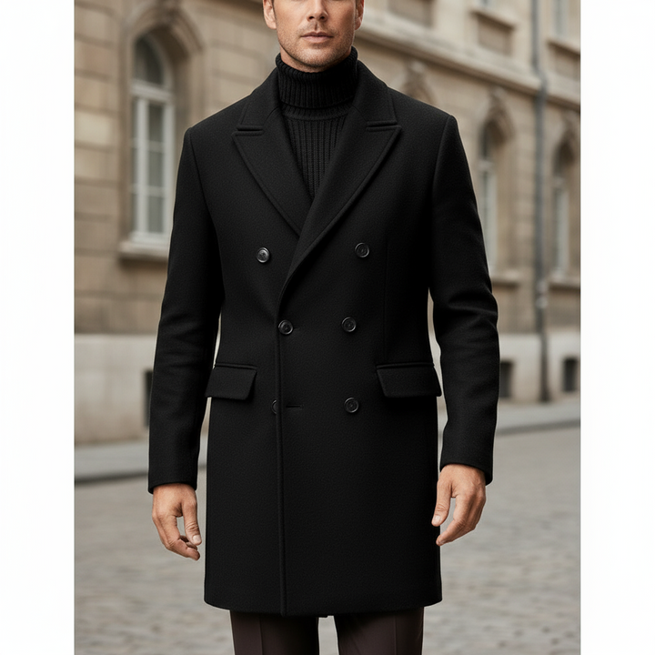 Luxeon | Men’s Long Wool Coat