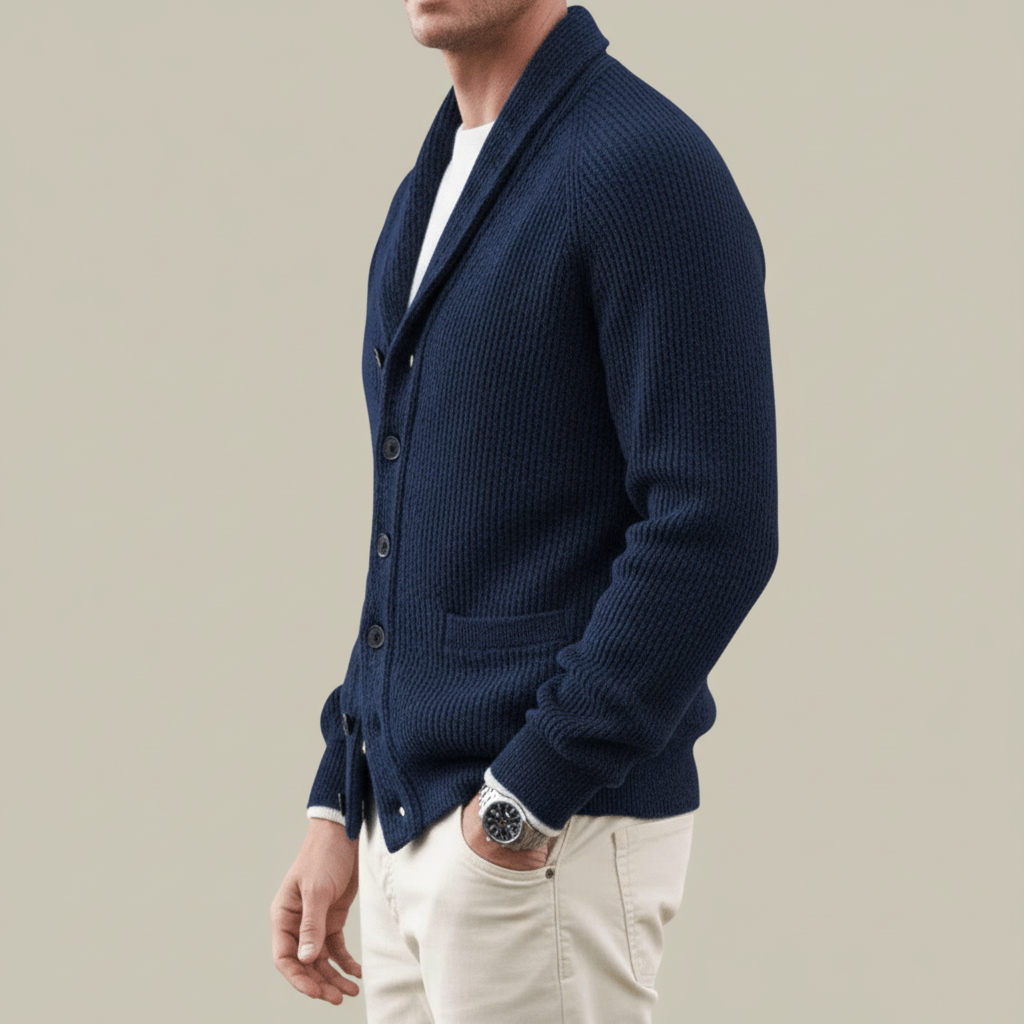 Charlice | Men’s Cashmere Comfort Blend Cardigan