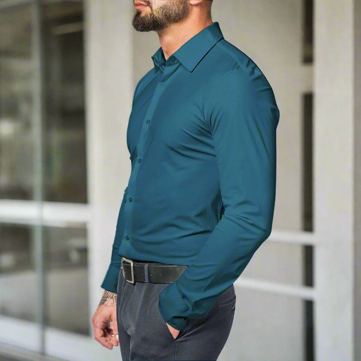 Piolo | Men’s Slim Fit Stretch Shirt