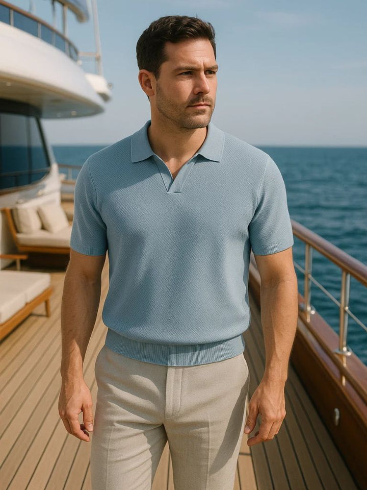 Spraykis | Men’s Old Money Cotton Polo Shirt