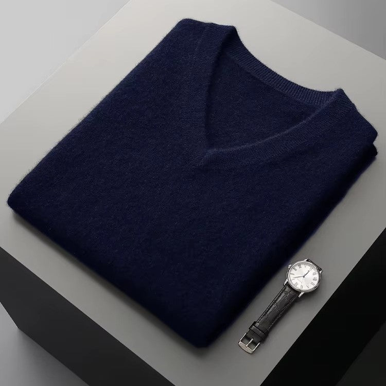 Gilbert | Men’s Cashmere V Neck Sweater Vest