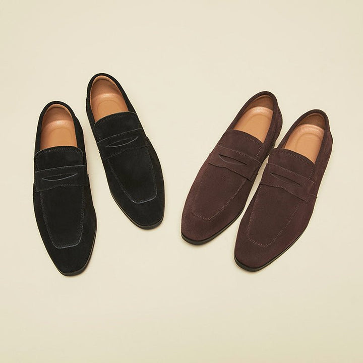 Majestic | Men’s Suede Loafers