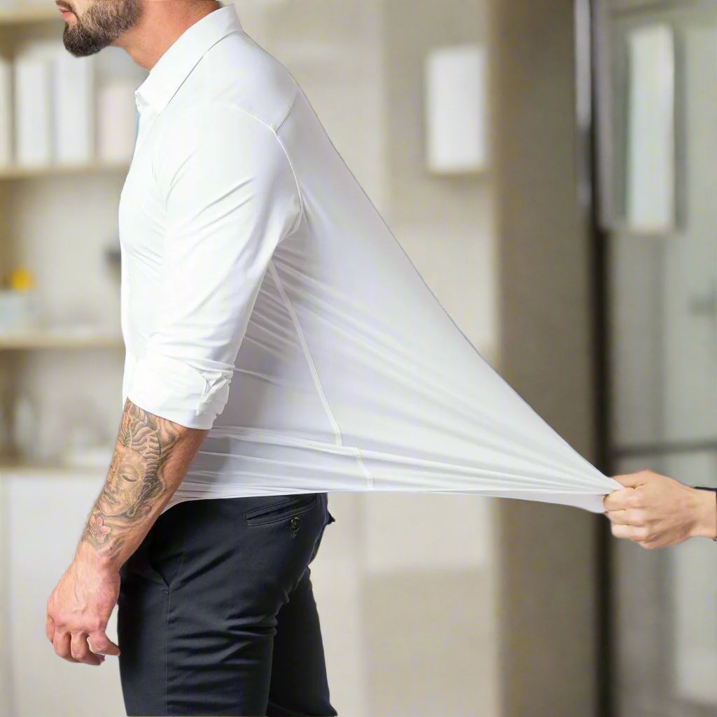 Piolo | Men’s Slim Fit Stretch Shirt