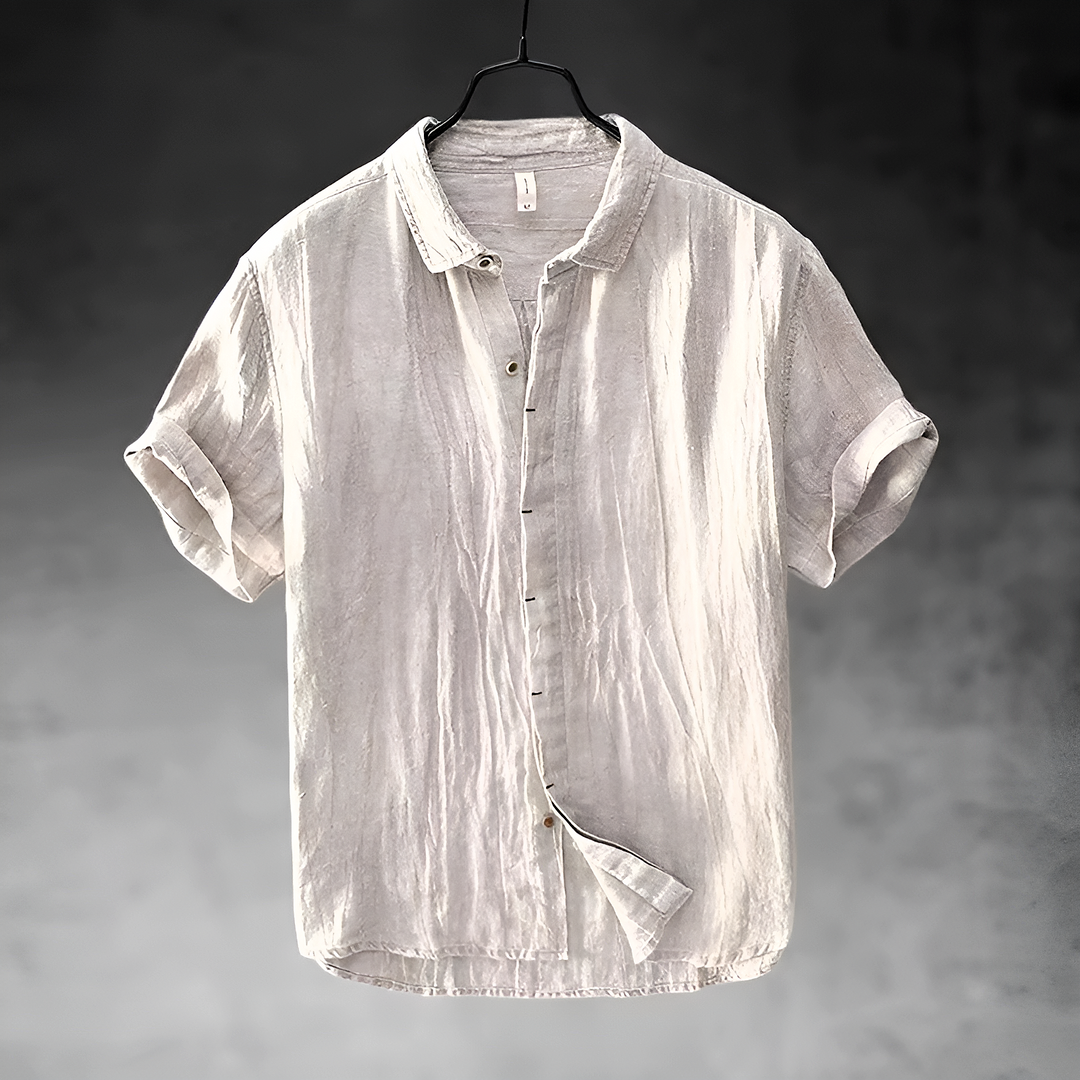 Andy | Men’s Linen Short Sleeve Shirt