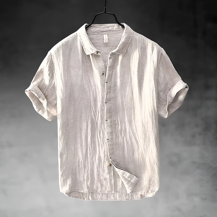 Andy | Men’s Linen Short Sleeve Shirt