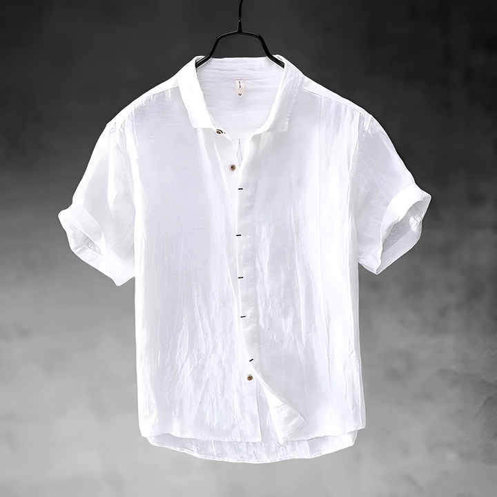 Andy | Men’s Linen Short Sleeve Shirt