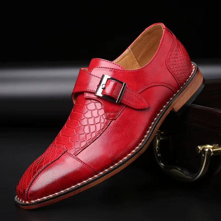 Marshall | Men’s Leather Monk Strap Loafers