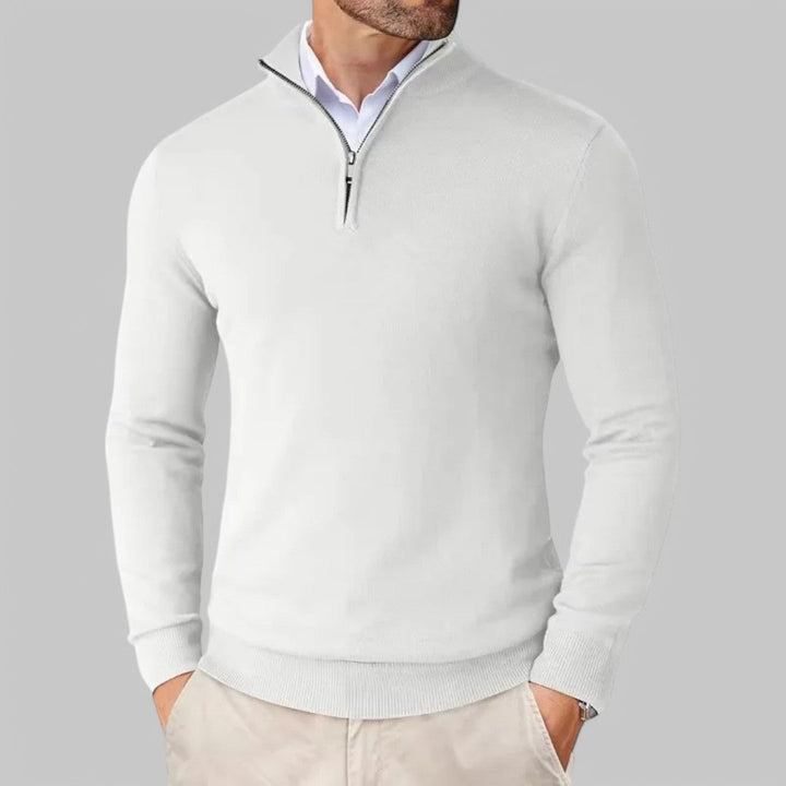 Dresden | Men’s Old-Money Half-Zip Jumper